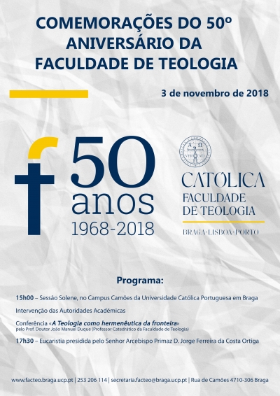 Comemoração do 50º Aniversário da Faculdade de Teologia