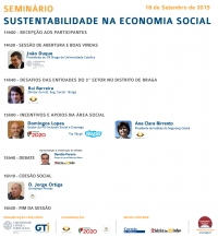 Sustentabilidade na Economia Social | 18 set